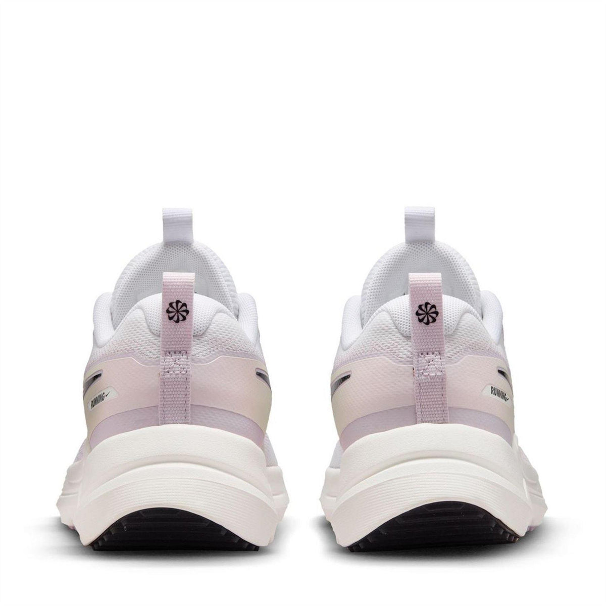 White-Black-Lilac - Lifestyle - Nike Childrens-Kids Swoosh Shoes
