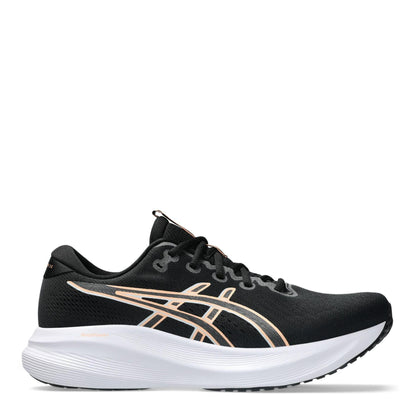 Black-Sun Yellow - Front - Asics Mens Cushioned Trainers