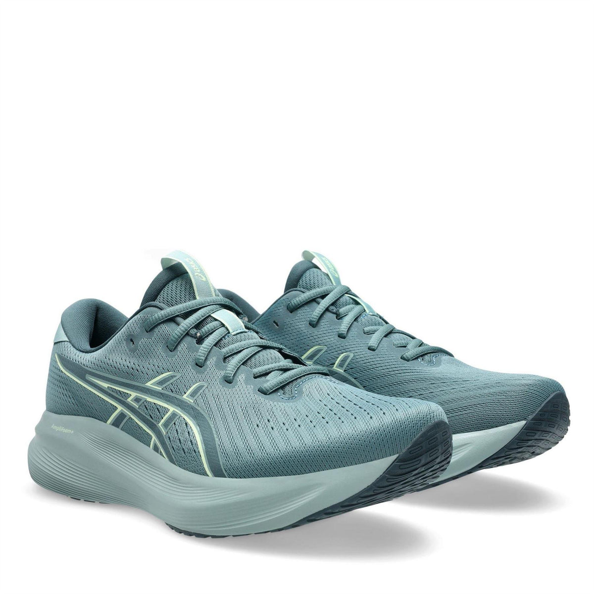 Teal-Ocean Haze - Lifestyle - Asics Mens Cushioned Trainers