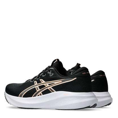 Black-Sun Yellow - Pack Shot - Asics Mens Cushioned Trainers