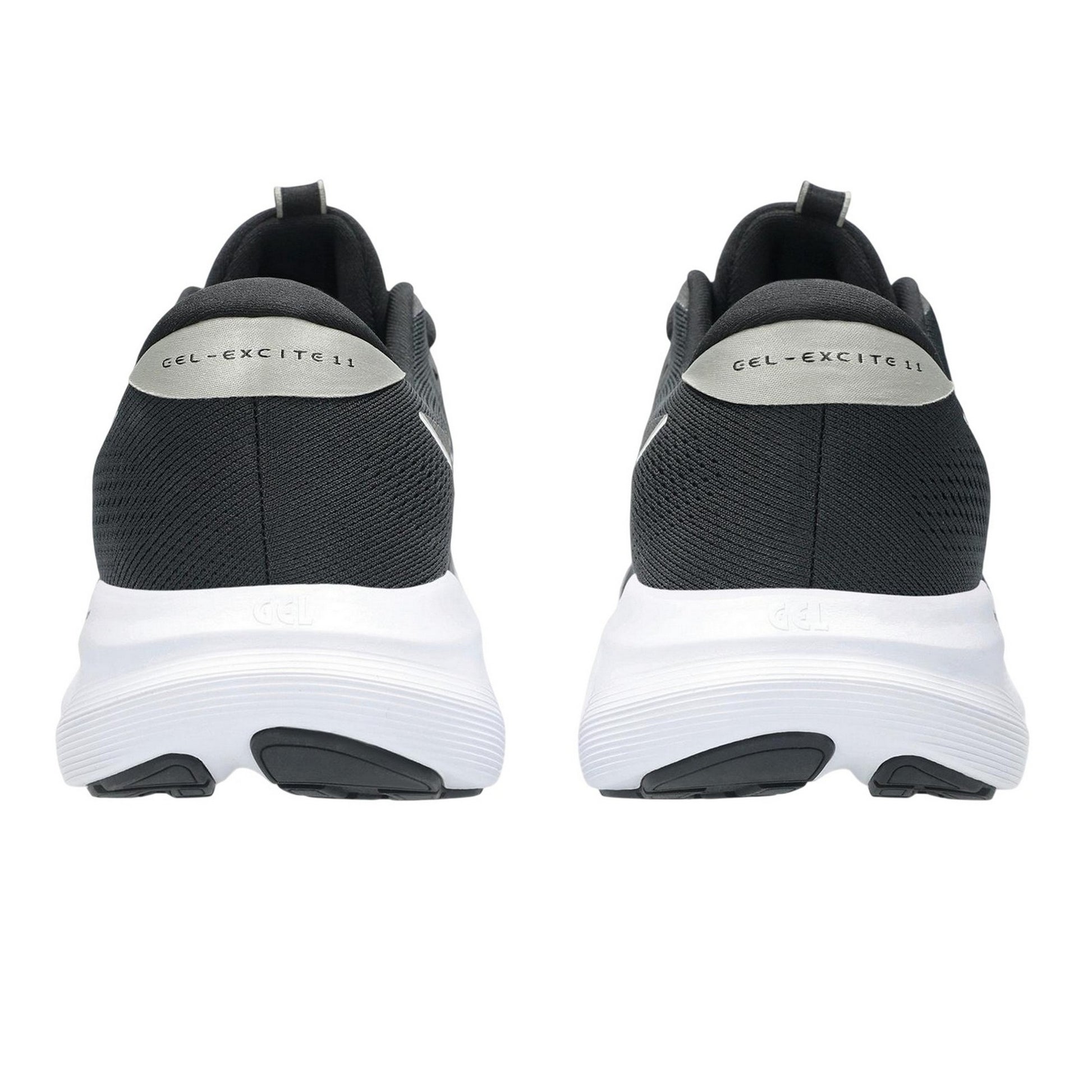 Black-White - Back - Asics Mens Cushioned Trainers