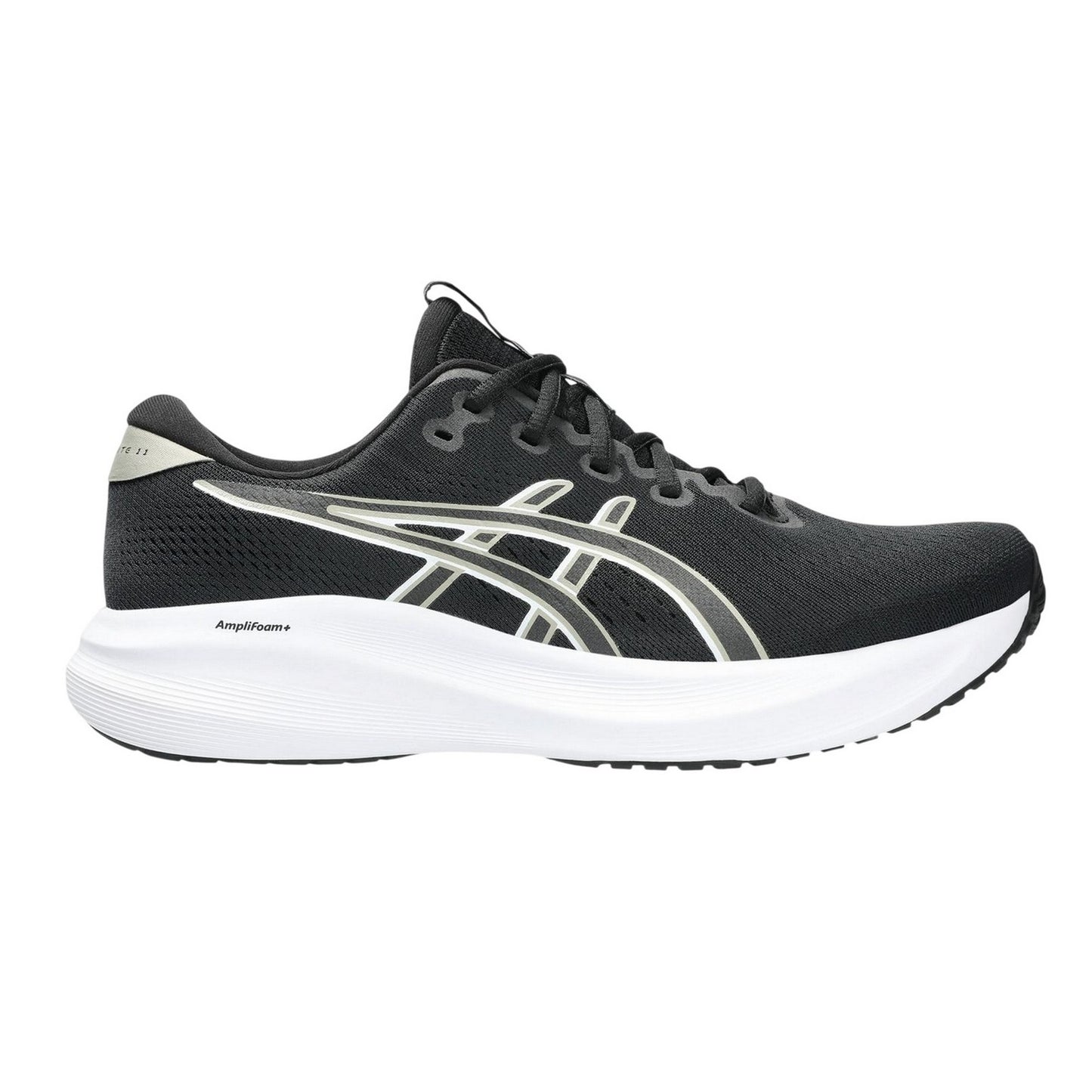 Black-White - Lifestyle - Asics Mens Cushioned Trainers