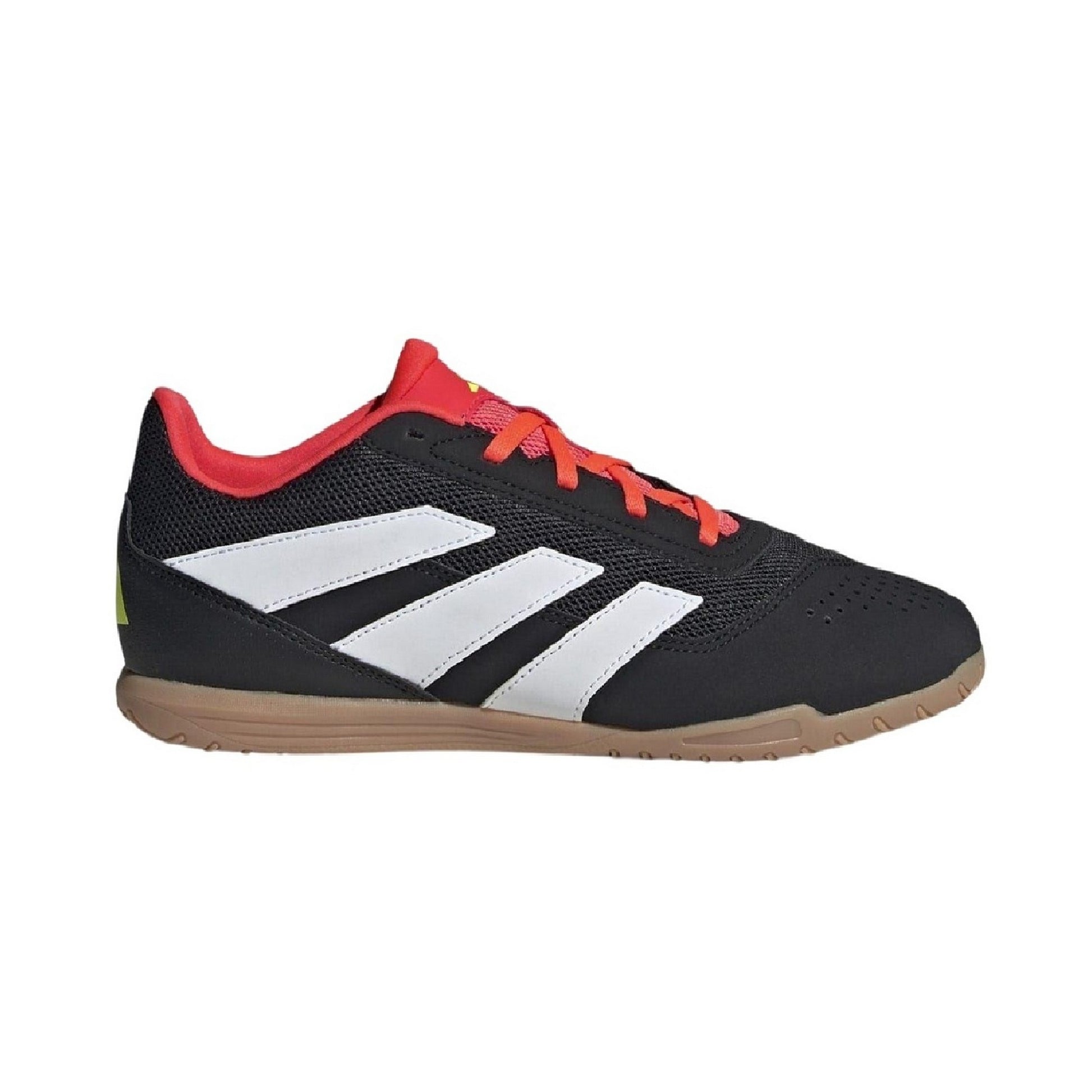 Core Black - Side - Adidas Mens Predator Suede Flat Football Boots