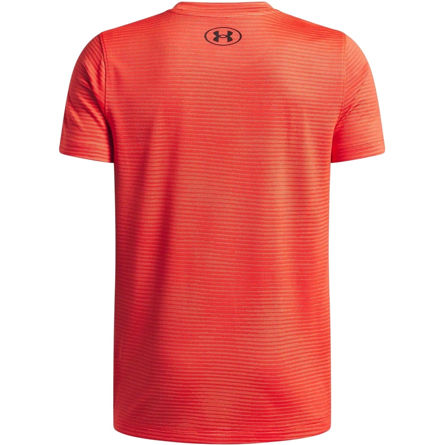 Red-Black - Back - Under Armour Mens Horizontal Stripe Jacquard Logo Top