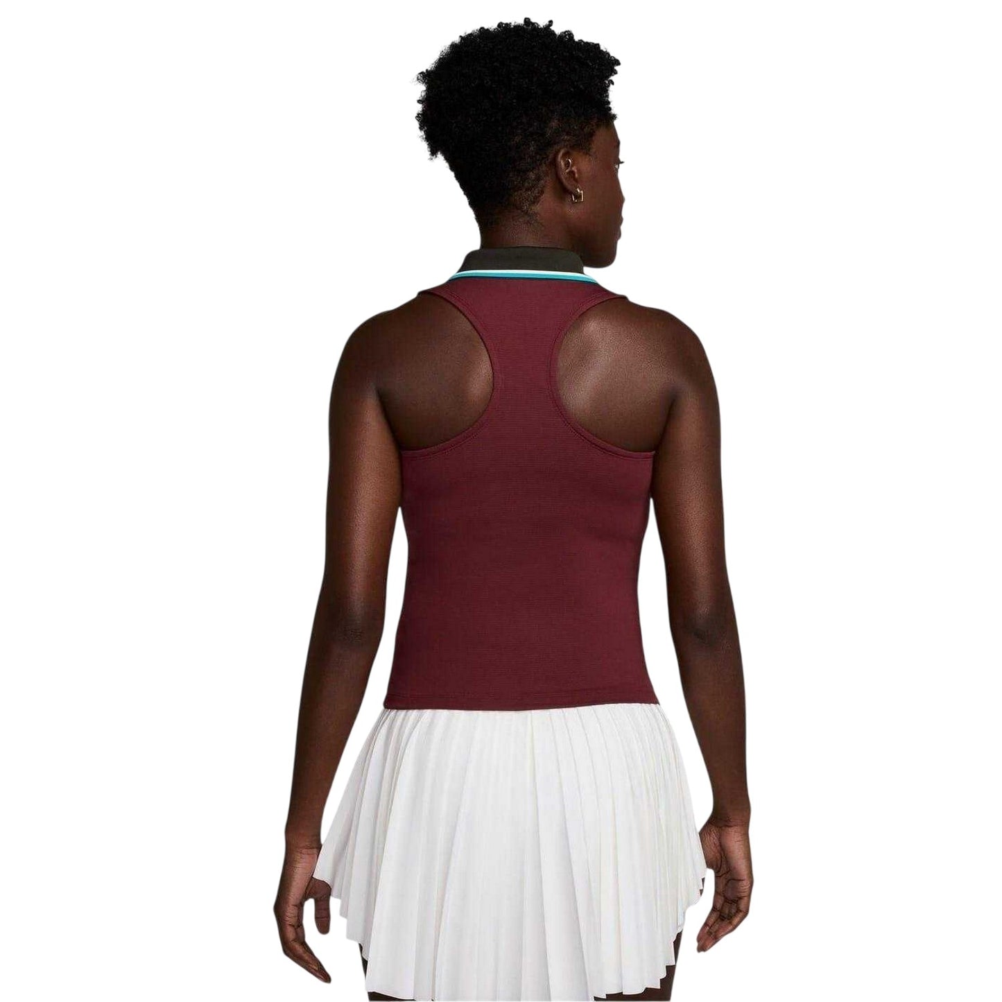 Dark Red - Back - Nike Womens-Ladies Performance Tank Top