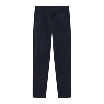 Navy - Front - Firetrap Childrens-Kids Chino Straight Trousers
