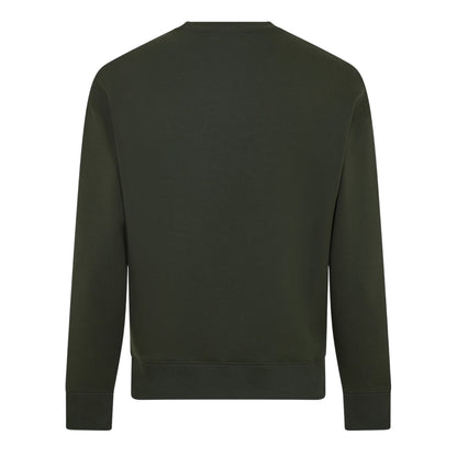 Dark Green - Back - Hugo Mens Dettil Crew Neck Sweatshirt