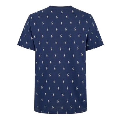Navy - Back - Ralph Lauren Mens Regular T-Shirt
