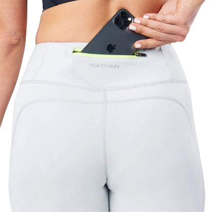 Grey Mist - Lifestyle - Nathan Womens-Ladies High Waist Leggings
