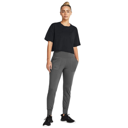 Grey - Lifestyle - Under Armour Womens-Ladies Motion Leggings