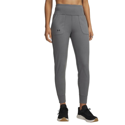 Green-Black - Front - Under Armour Womens-Ladies Motion Leggings