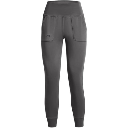 Grey - Front - Under Armour Womens-Ladies Motion Leggings