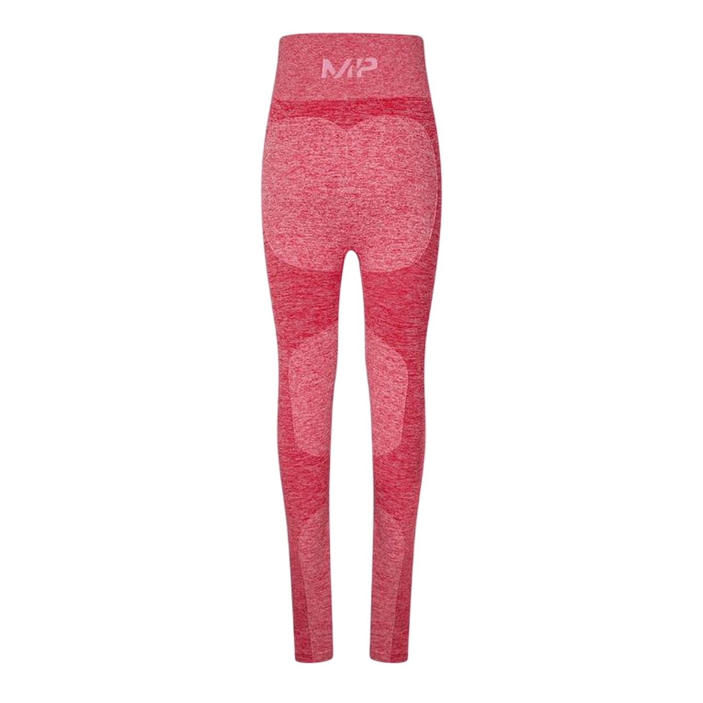 Pink - Back - MyProtien Womens-Ladies Heathered Leggings