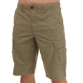 Green - Front - Timberland Mens Outdoor Relaxed Fit Cargo Shorts