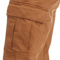 Wheat - Side - Timberland Mens Outdoor Relaxed Fit Cargo Shorts