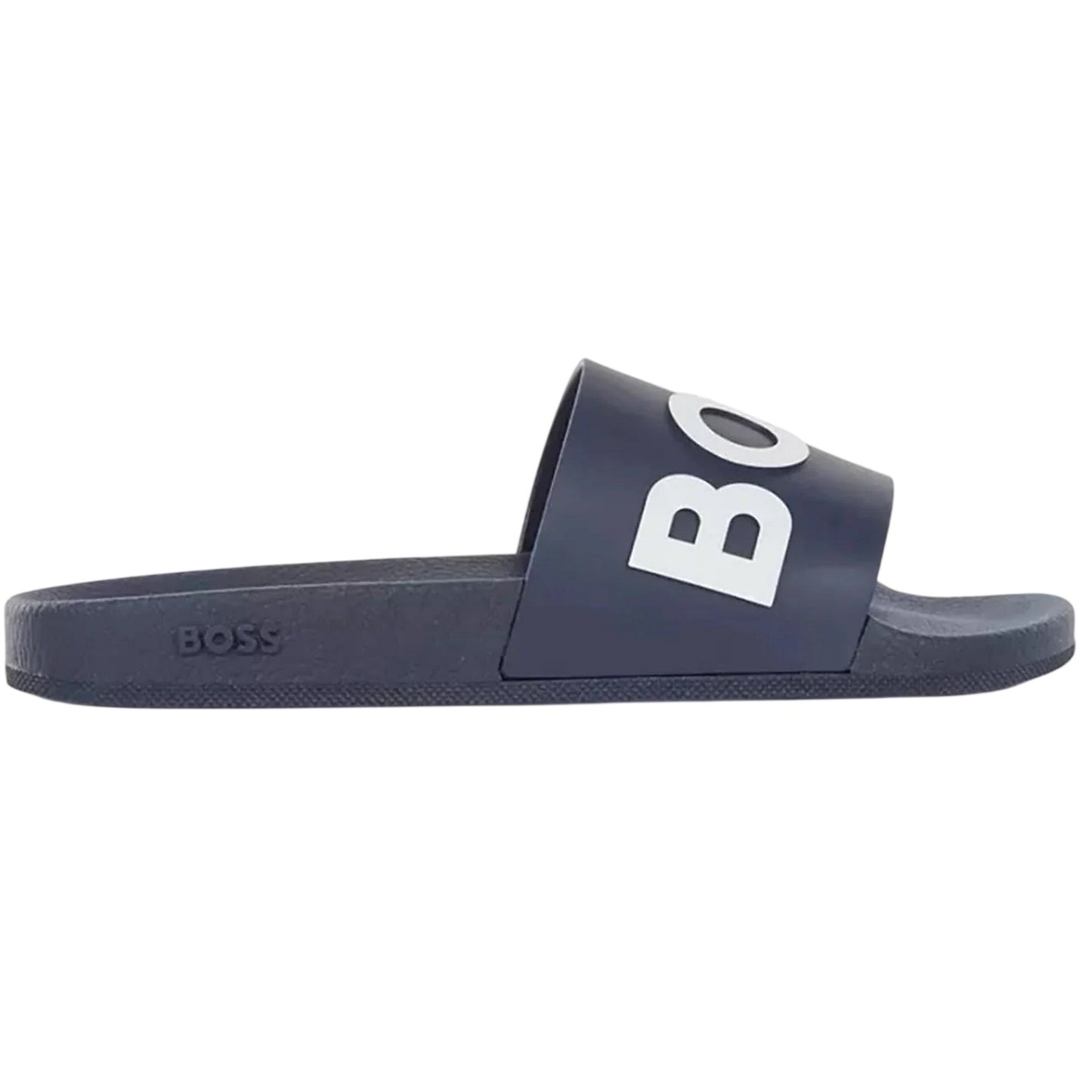 Dark Blue - Side - Boss Mens Logo Sliders