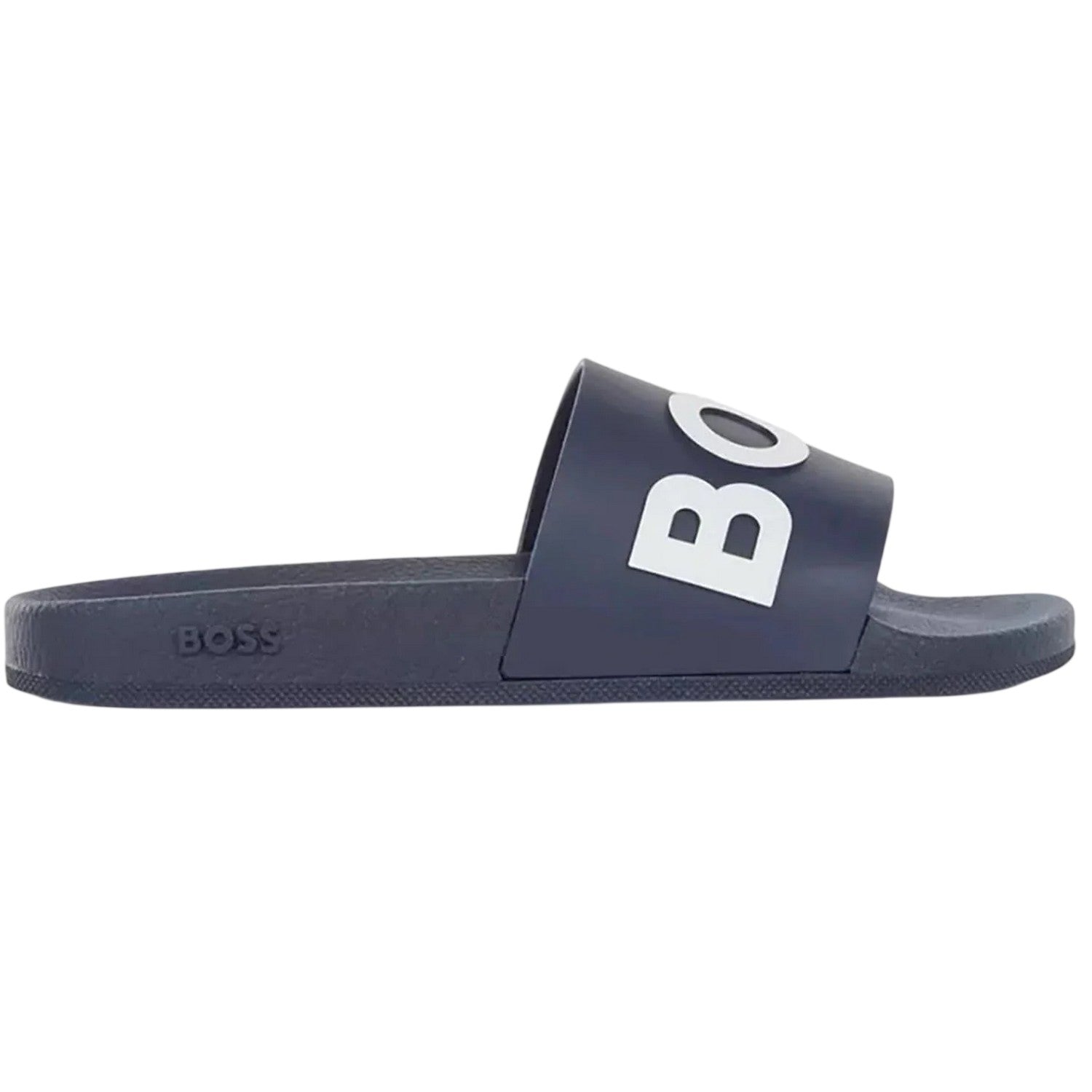 Dark Blue - Side - Boss Mens Logo Sliders