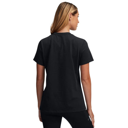 Black - Back - Under Armour Womens-Ladies T-Shirt