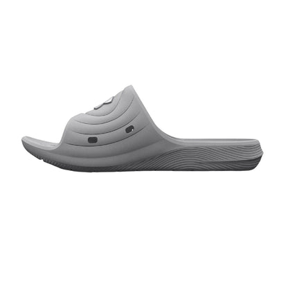 Grey - Back - Under Armour Mens Ignite Pro Casual Relaxed Fit Flatforms