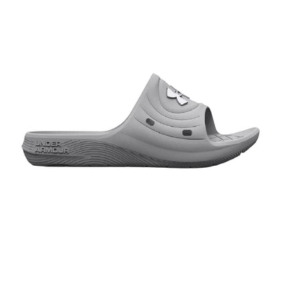 Grey - Front - Under Armour Mens Ignite Pro Casual Relaxed Fit Flatforms