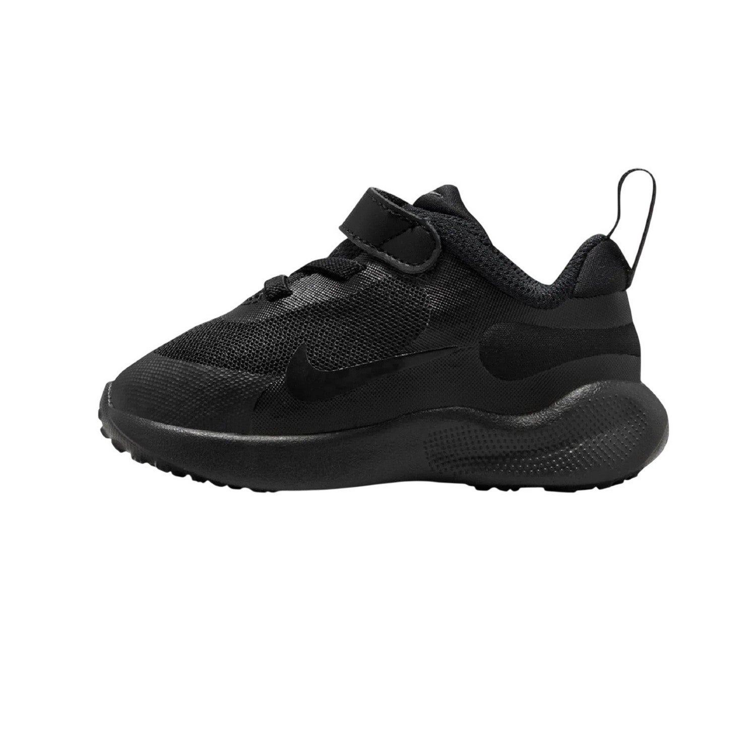 Black-Grey - Side - Nike Toddler Revolution 7 Shoes