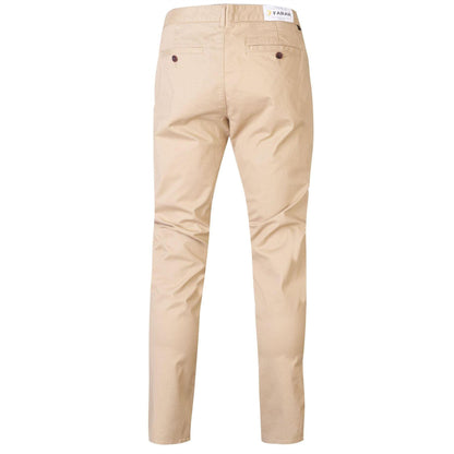 Light Sand - Back - Farah Mens Elm Slim Chinos