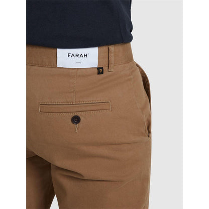 Light Sand - Lifestyle - Farah Mens Elm Slim Chinos