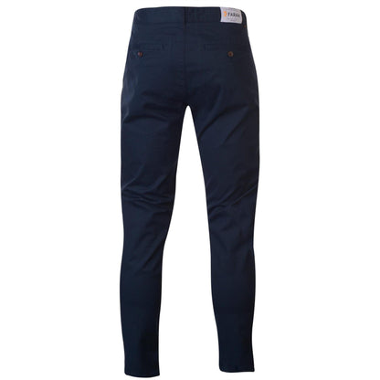 Navy - Back - Farah Mens Elm Slim Chinos