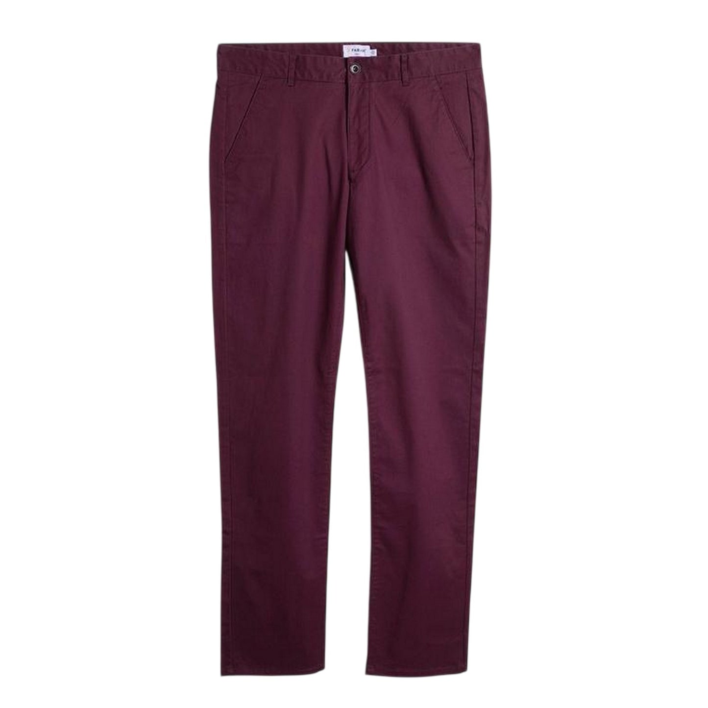 Red - Front - Farah Mens Elm Slim Chinos