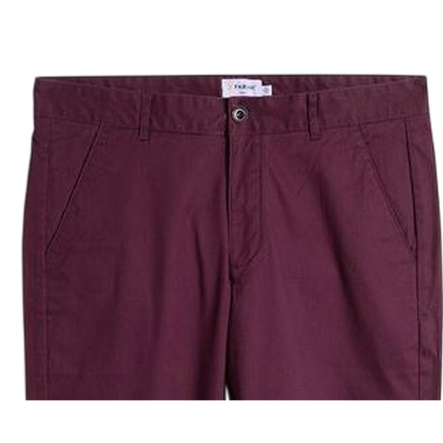Red - Back - Farah Mens Elm Slim Chinos