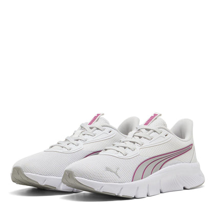 Grey-Pink - Front - Puma Womens-Ladies Cushioned Trainers