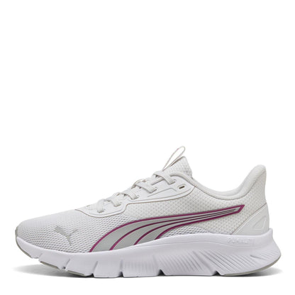 Grey-Pink - Back - Puma Womens-Ladies Cushioned Trainers