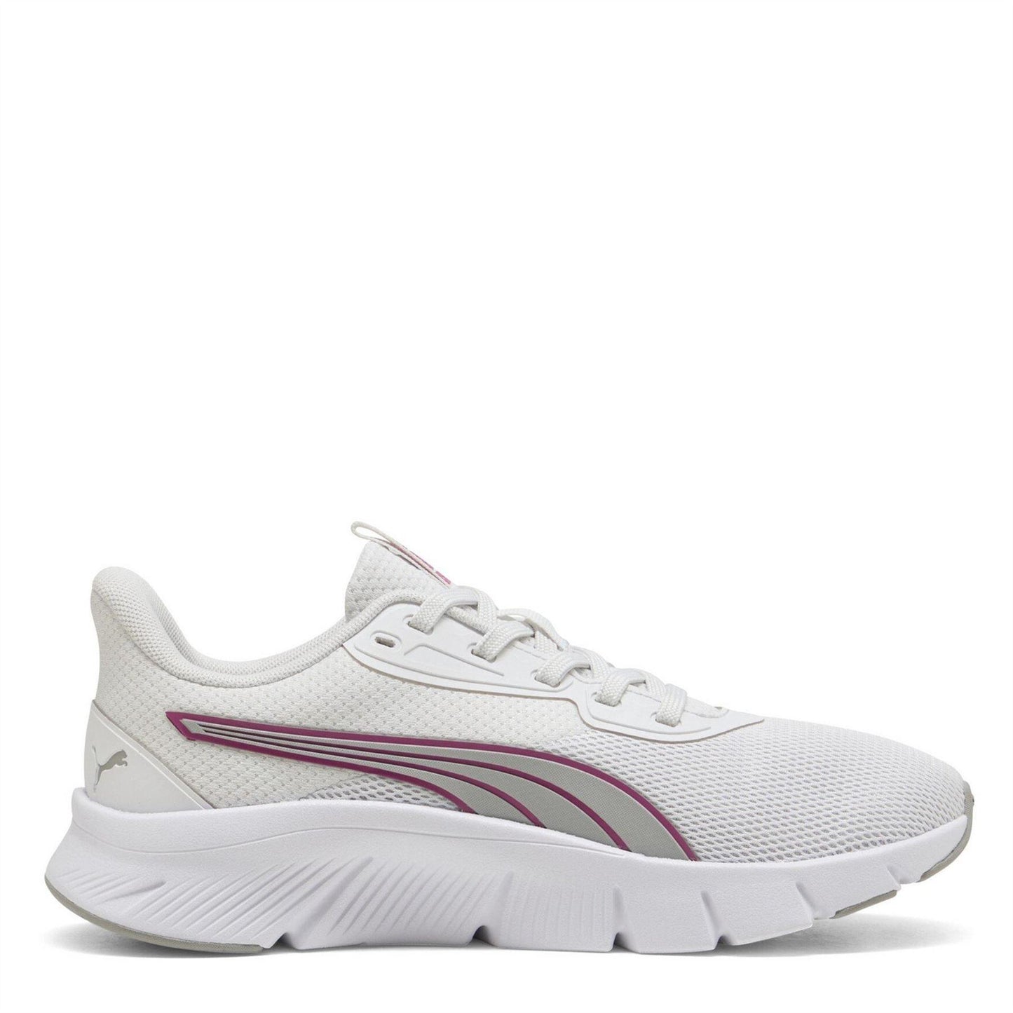 Grey-Pink - Lifestyle - Puma Womens-Ladies Cushioned Trainers