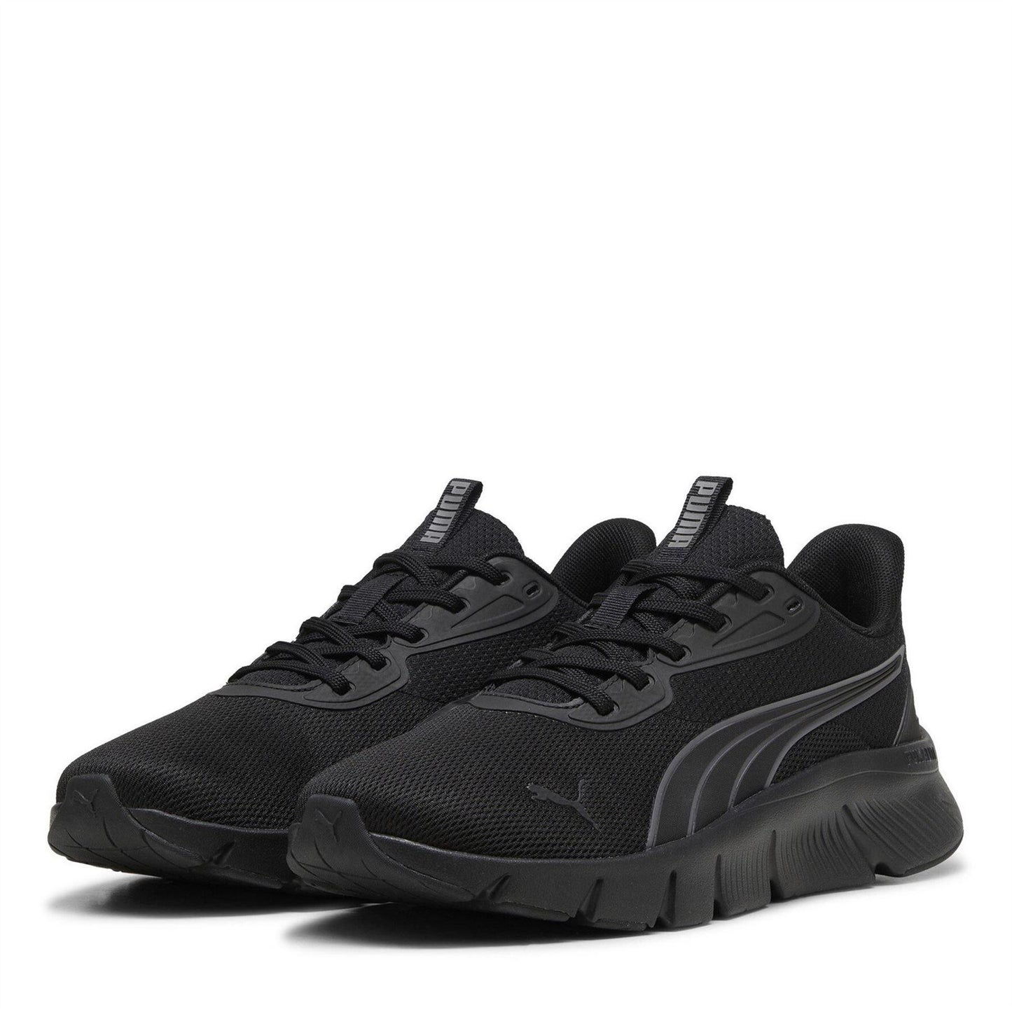 Triple Black - Front - Puma Womens-Ladies Cushioned Trainers