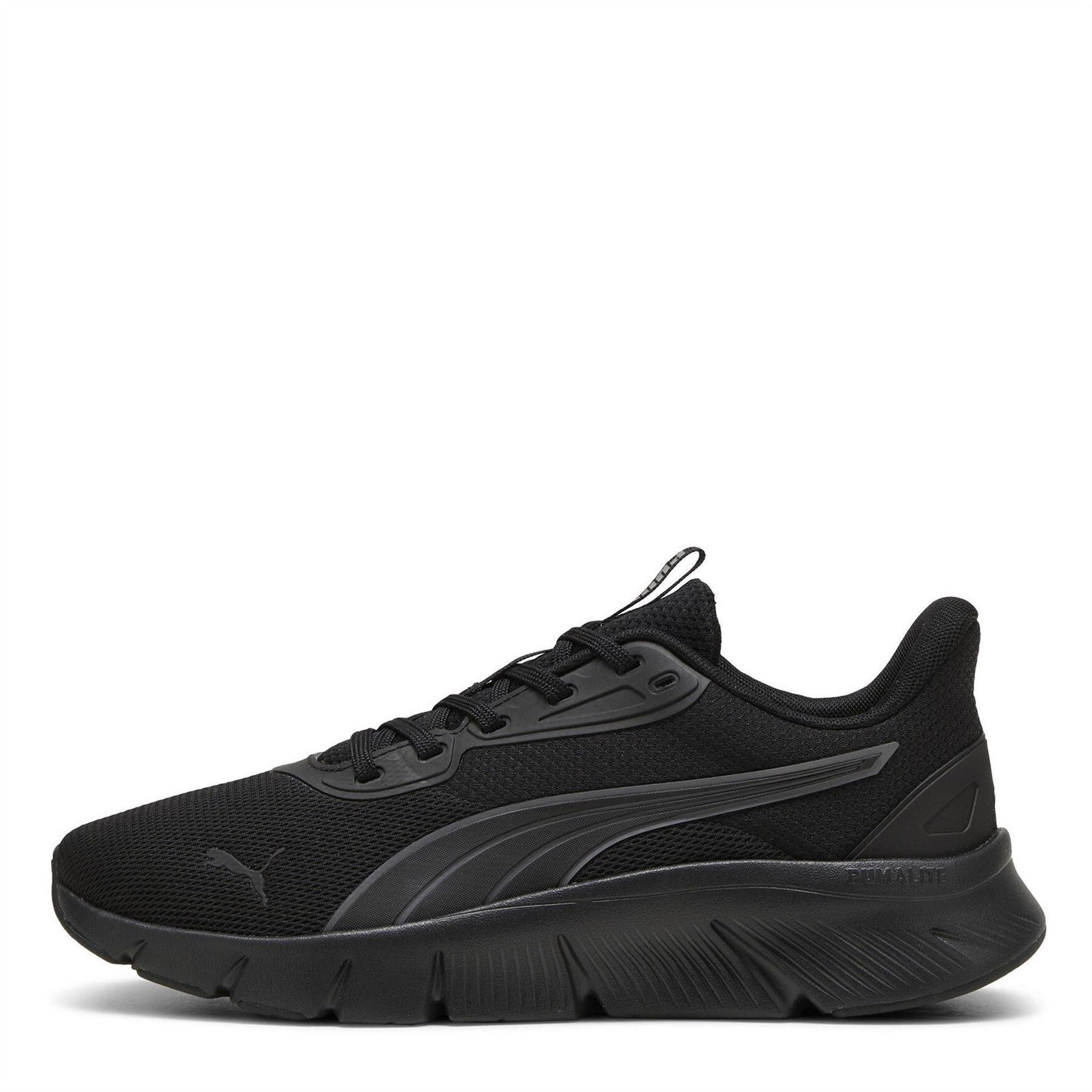 Triple Black - Back - Puma Womens-Ladies Cushioned Trainers