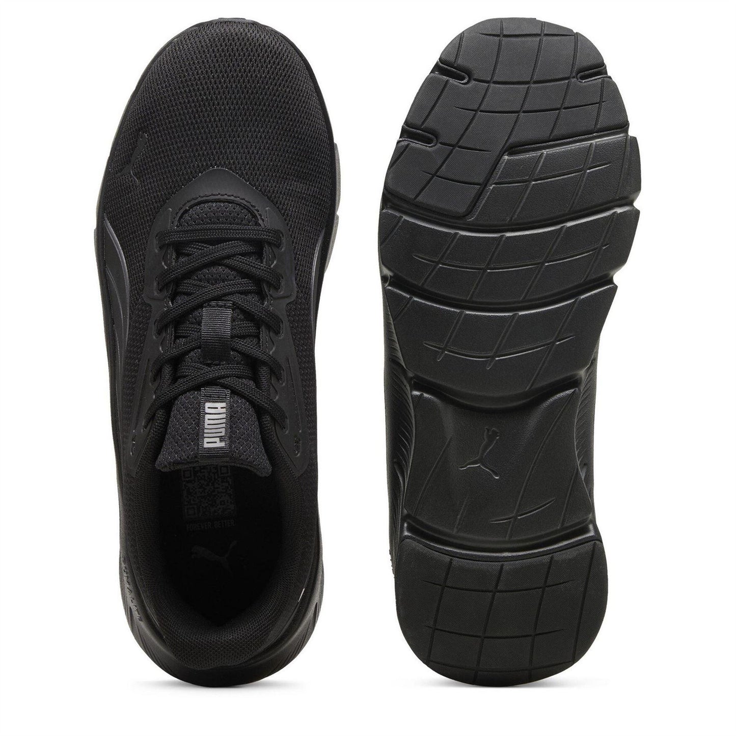 Triple Black - Lifestyle - Puma Womens-Ladies Cushioned Trainers