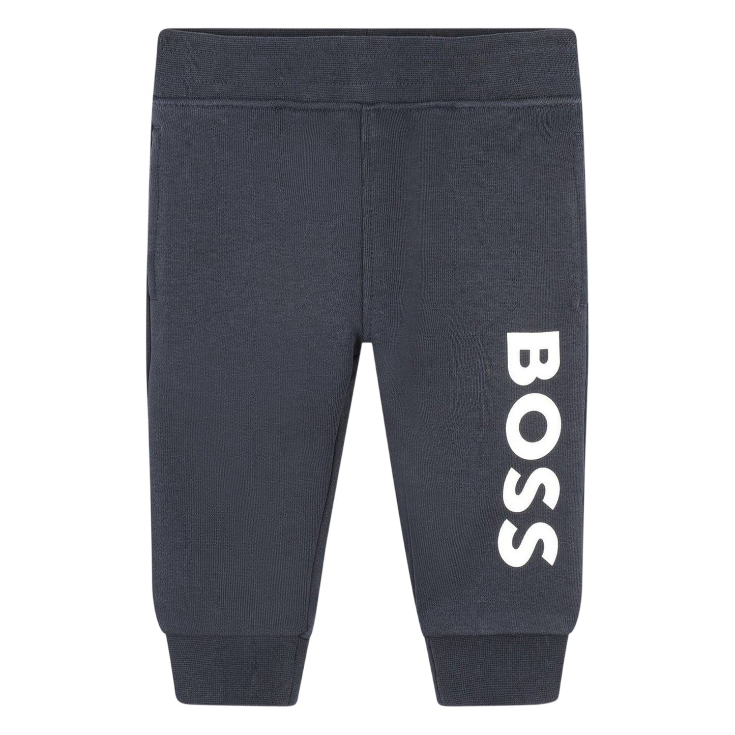 Navy - Front - Boss Baby Boys Joggers