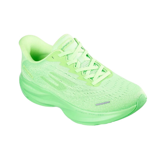 Lime - Front - Skechers Mens Arch Fit Trainers