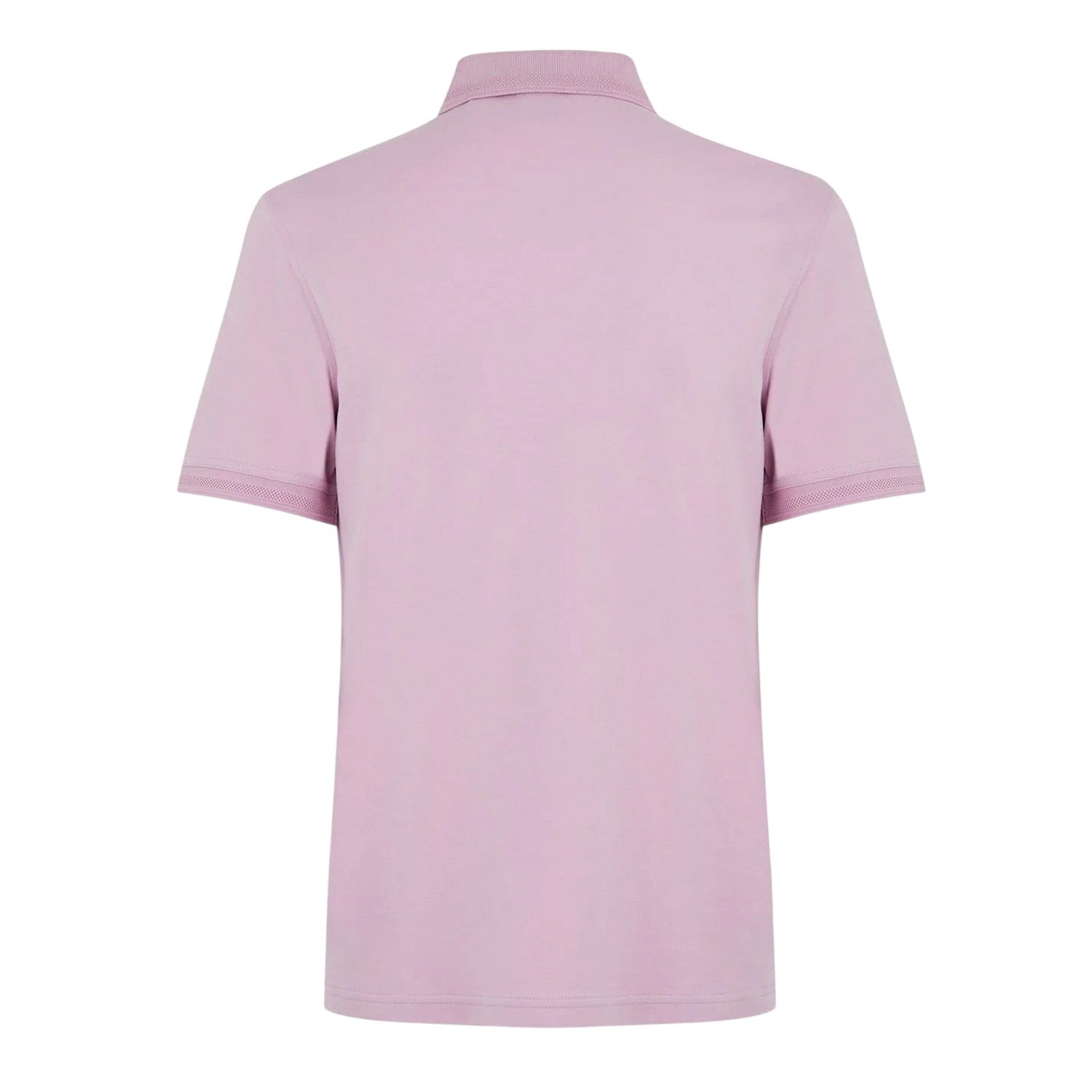 Purple - Back - Boss Mens Regular Short-Sleeved Polo Shirt