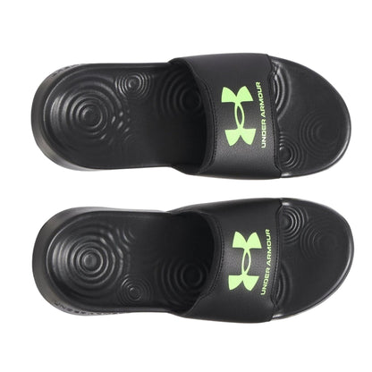 Black - Side - Under Armour Mens Ignite Select Slides