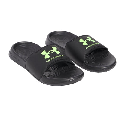 Black - Pack Shot - Under Armour Mens Ignite Select Slides