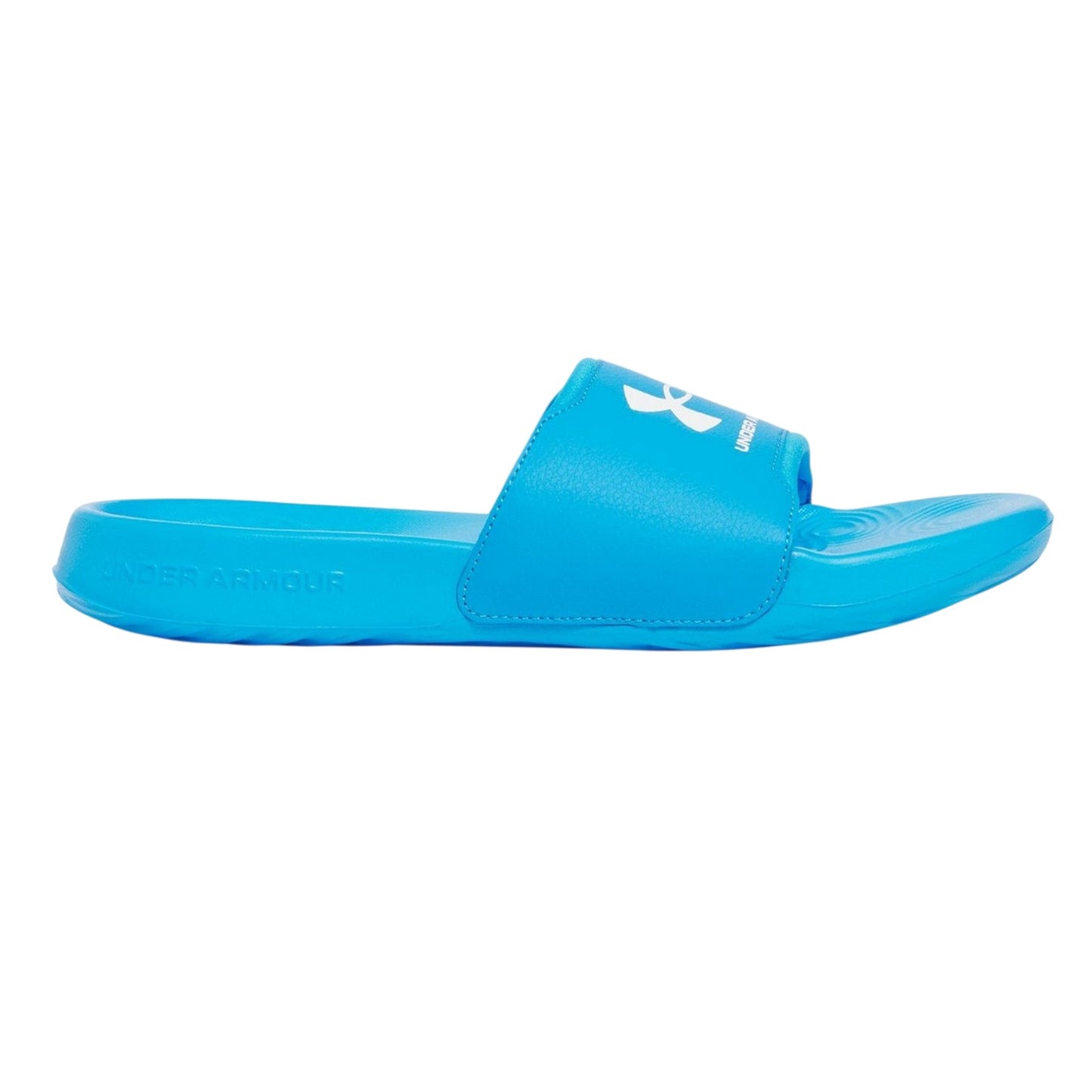 Blue - Front - Under Armour Mens Ignite Select Slides