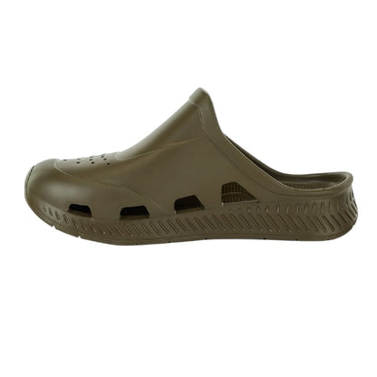 Dark Green - Back - Boss Mens Titanium-R Flat Slides