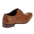 Brown - Back - Dune London Mens Sign Leather Brogues