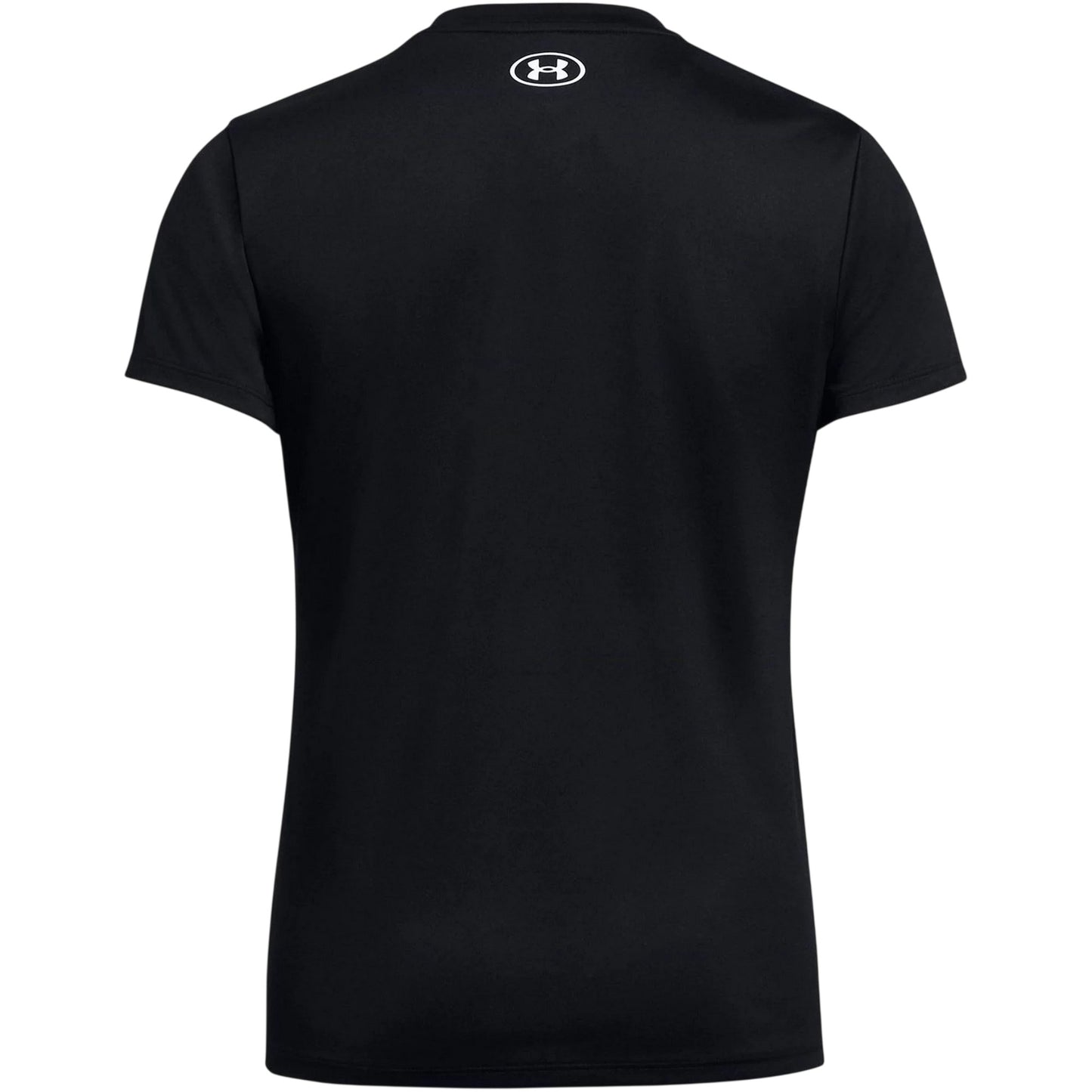 Black-White - Back - Under Armour Womens-Ladies Tech T-Shirt