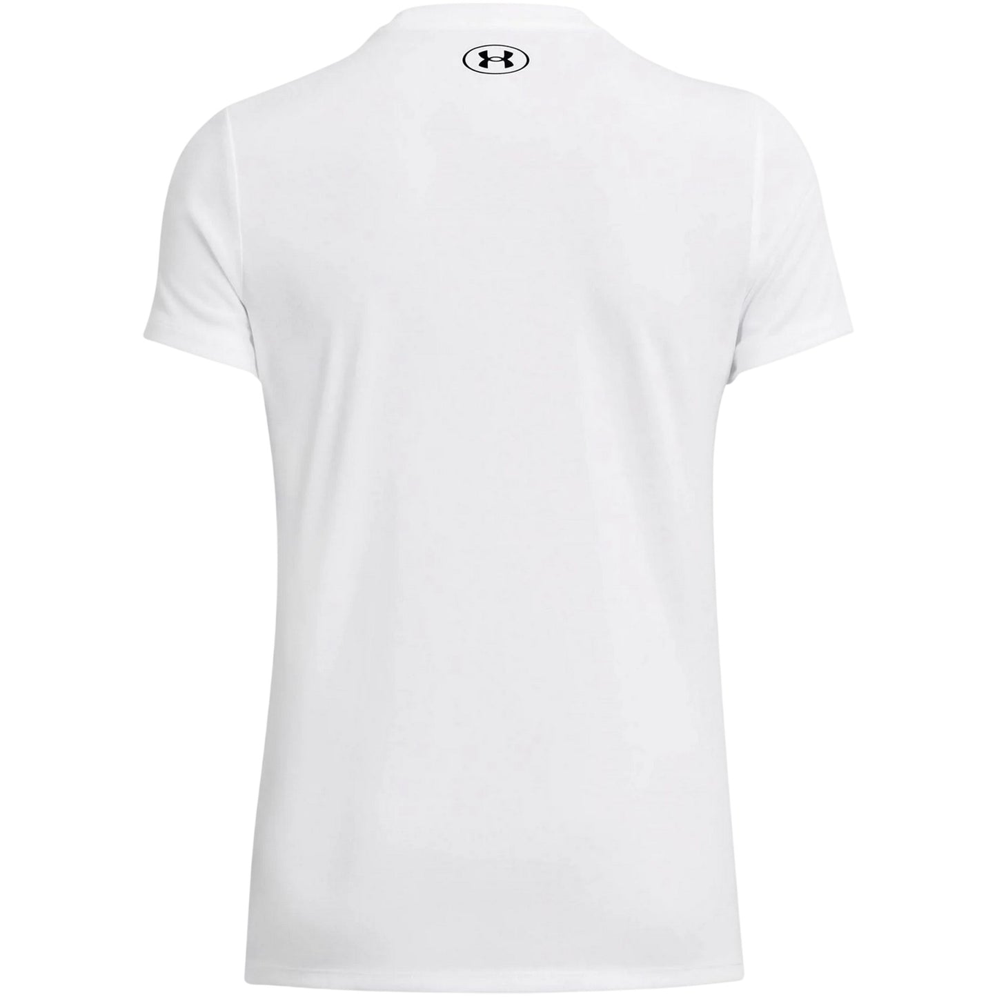 White-Black - Back - Under Armour Womens-Ladies Tech T-Shirt