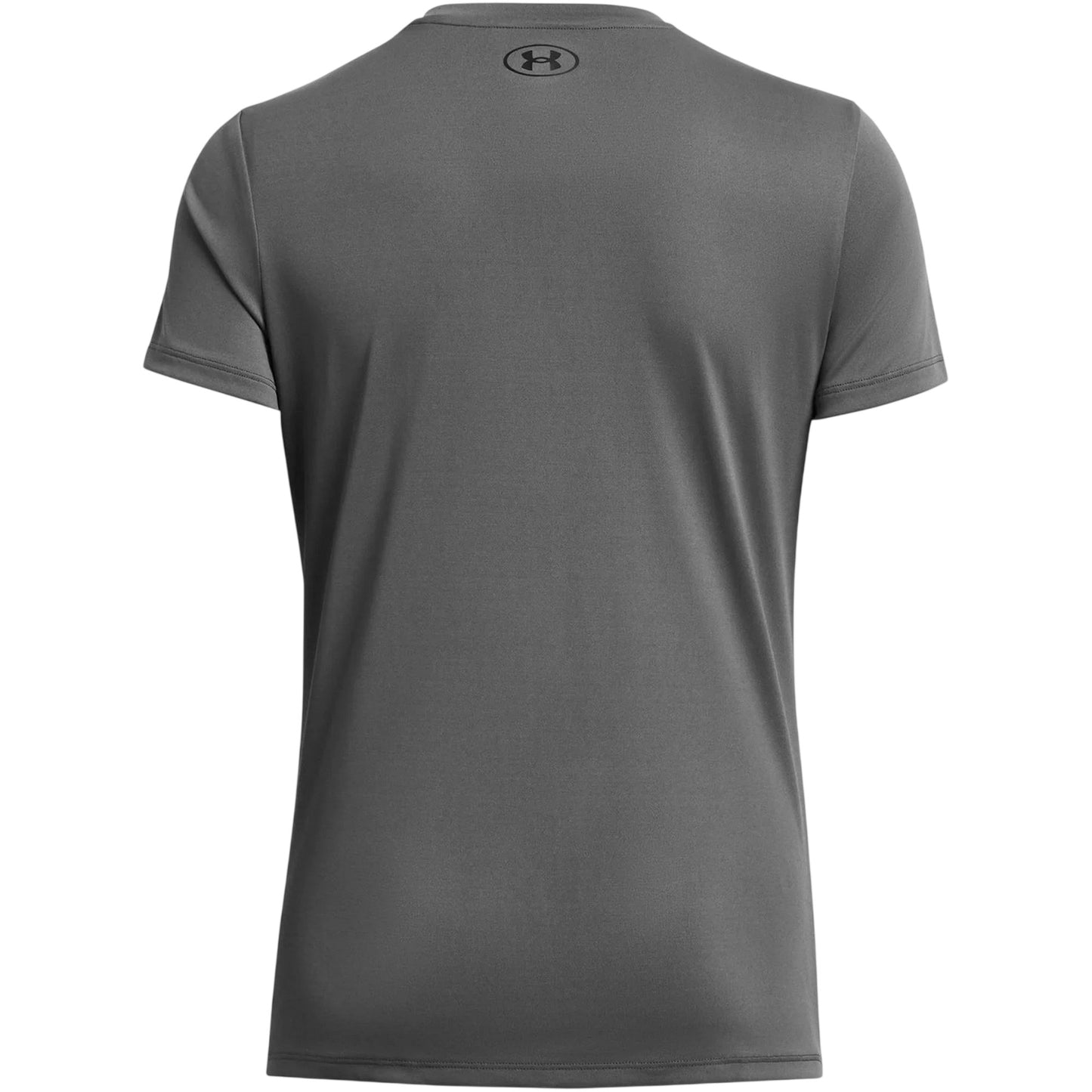 Castle Rock Grey-Black - Back - Under Armour Womens-Ladies Tech T-Shirt