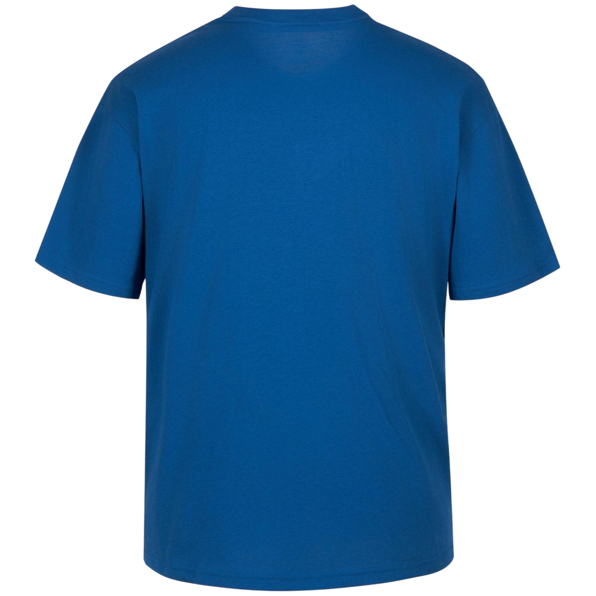 Blue-White - Back - Under Armour Mens Football Club Heavyweight T-Shirt