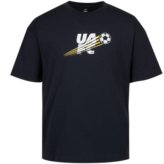 Black-White - Front - Under Armour Mens GFB Back Print Short-Sleeved T-Shirt
