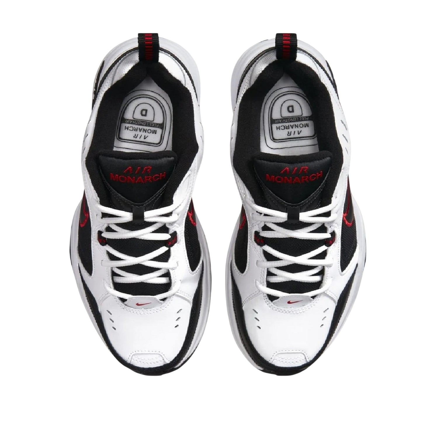 White-Black - Side - Nike Mens Monarch Iv Trainers